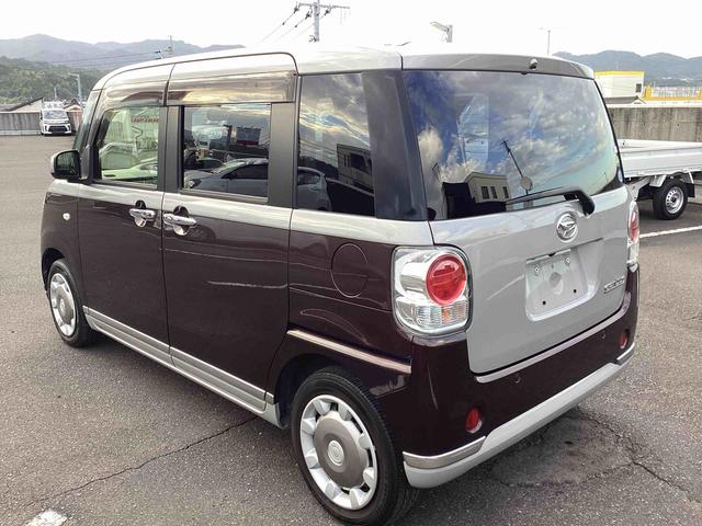 ムーヴキャンバス Xブラックインテリアリミテッド SAIII インパネシフト プッシュスタートスイッチ 電子カードキー 両側パワースライドドア 車線逸脱警報 レーダーブレーキサポート Wエアバック ABS(9枚目)