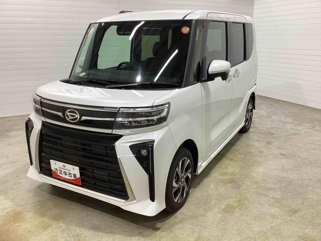 タント カスタムＸ　インパネシフト　プッシュスタートスイッチ　電子カードキー　電動パーキングブレーキ　フォグランプ　両側パワースライドドア　アルミホイール　衝突軽減ブレーキ　車線逸脱防止　ＡＢＳ（7枚目）