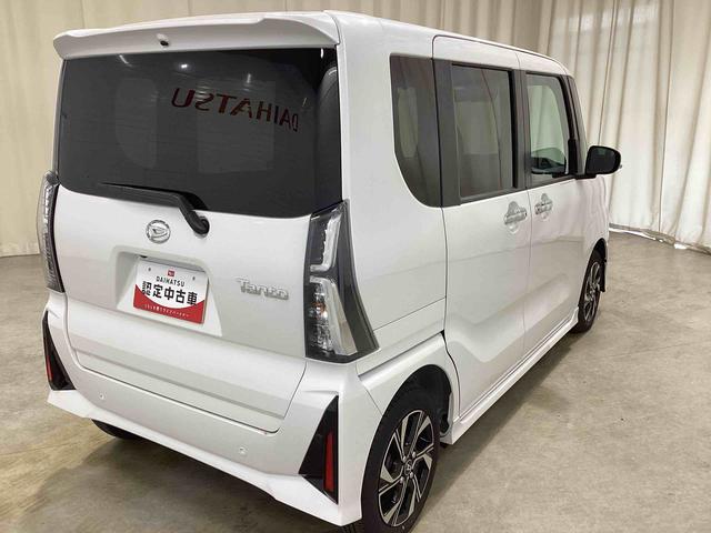 タント カスタムＸ　インパネシフト　プッシュスタートスイッチ　電子カードキー　電動パーキングブレーキ　フォグランプ　両側パワースライドドア　アルミホイール　衝突軽減ブレーキ　車線逸脱防止　ＡＢＳ（8枚目）