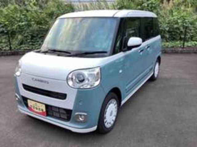 ムーヴキャンバス ストライプスＧ　インパネシフト　プッシュスタートスイッチ　電子カードキー　電動パーキングブレーキ　電動スライドドア　車線逸脱警報　オートハイビーム　ＡＢＳ（7枚目）