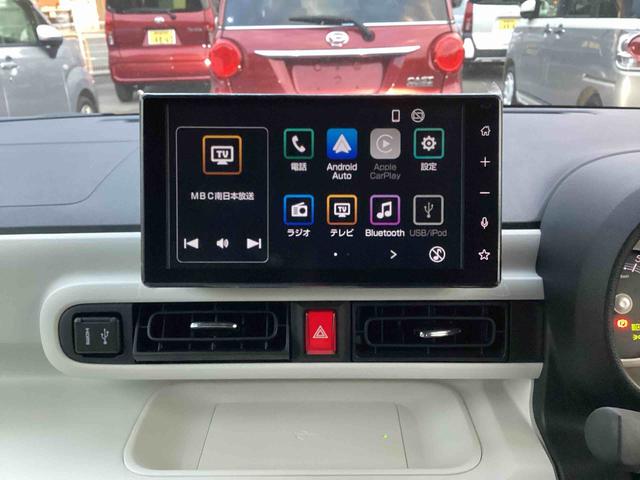 ムーヴキャンバス ストライプスＧ　インパネシフト　プッシュスタートスイッチ　電子カードキー　電動パーキングブレーキ　電動スライドドア　車線逸脱警報　オートハイビーム　ＡＢＳ（11枚目）