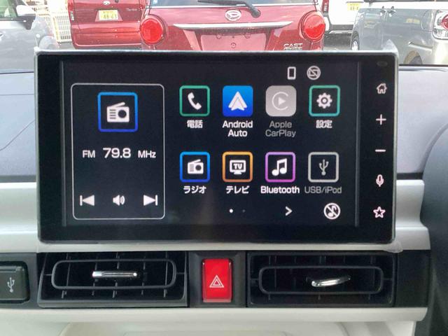 ムーヴキャンバス ストライプスＧ　インパネシフト　プッシュスタートスイッチ　電子カードキー　電動パーキングブレーキ　電動スライドドア　車線逸脱警報　オートハイビーム　ＡＢＳ（12枚目）