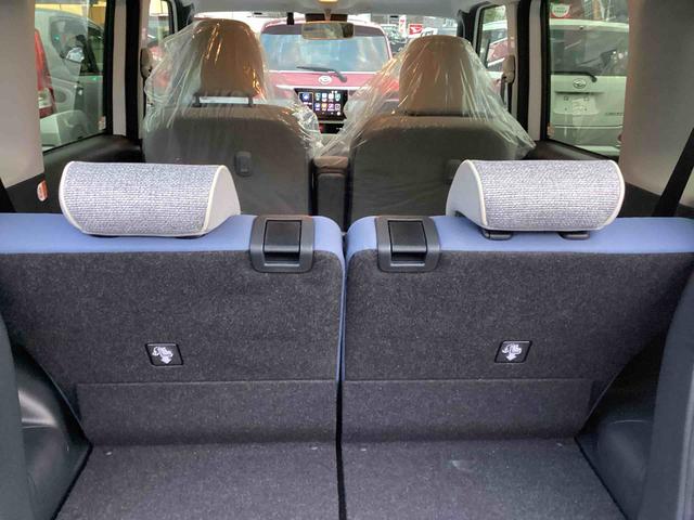 ムーヴキャンバス ストライプスＧ　インパネシフト　プッシュスタートスイッチ　電子カードキー　電動パーキングブレーキ　電動スライドドア　車線逸脱警報　オートハイビーム　ＡＢＳ（14枚目）