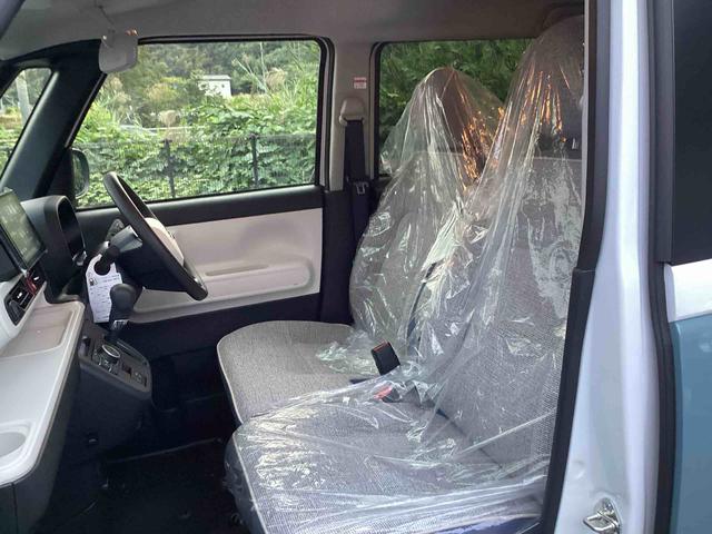 ムーヴキャンバス ストライプスＧ　インパネシフト　プッシュスタートスイッチ　電子カードキー　電動パーキングブレーキ　電動スライドドア　車線逸脱警報　オートハイビーム　ＡＢＳ（15枚目）