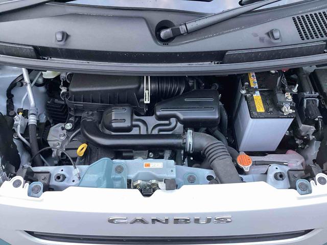 ムーヴキャンバス ストライプスＧ　インパネシフト　プッシュスタートスイッチ　電子カードキー　電動パーキングブレーキ　電動スライドドア　車線逸脱警報　オートハイビーム　ＡＢＳ（19枚目）