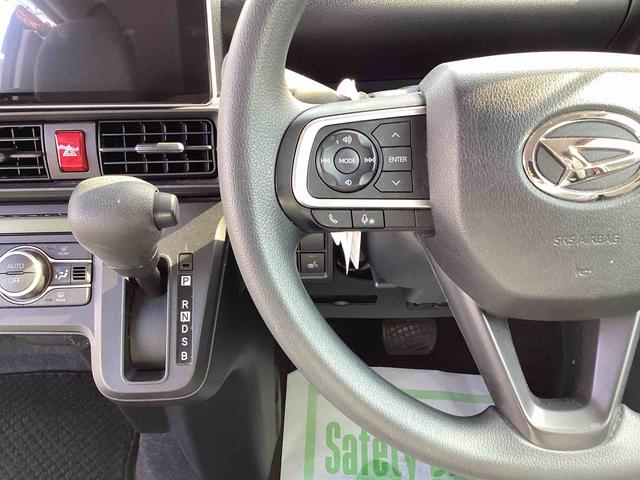 タント X インパネシフト プッシュスタートスイッチ 電子カードキー カーナビ ブレーキサポート 車線逸脱警報 オートハイビーム エアバッグ ABS 両側パワースライドドア(16枚目)