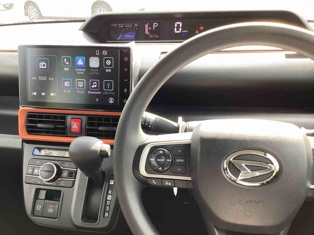 タント ファンクロス　インパネシフト　プッシュスタートスイッチ　電子カードキー　電動パーキングブレーキ　両側オートドア　衝突軽減システム　レーンキープアシスト　ＡＢＳ（15枚目）