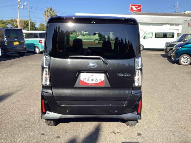 タント カスタムX インパネシフト プッシュスタートスイッチ 電子カードキー 電動パーキングブレーキ 衝突軽減ブレーキ 車線逸脱防止 アルミホイール ABS 両側パワースライドドア(3枚目)