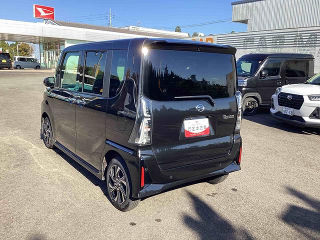 タント カスタムX インパネシフト プッシュスタートスイッチ 電子カードキー 電動パーキングブレーキ 衝突軽減ブレーキ 車線逸脱防止 アルミホイール ABS 両側パワースライドドア(9枚目)