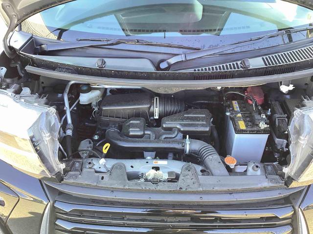 タント カスタムX インパネシフト プッシュスタートスイッチ 電子カードキー 電動パーキングブレーキ 衝突軽減ブレーキ 車線逸脱防止 アルミホイール ABS 両側パワースライドドア(17枚目)