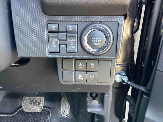 タント カスタムX インパネシフト プッシュスタートスイッチ 電子カードキー 電動パーキングブレーキ 衝突軽減ブレーキ 車線逸脱防止 アルミホイール ABS 両側パワースライドドア(23枚目)
