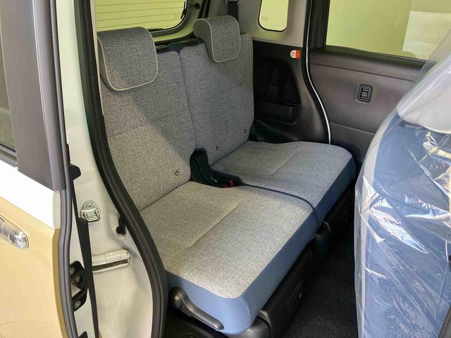 ムーヴキャンバス ストライプスＧターボ　スマートアシスト搭載　バックカメラ付き　後席両側電動スライドドア　オートエアコン　オートライト　キーフリー　アイドリングストップ　ＡＢＳ　電動ドアミラー（49枚目）