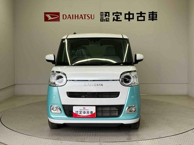 ムーヴキャンバス ストライプスＧ　スマートアシスト搭載　バックカメラ付き　後席両側スライドドア　オートエアコン　オートライト　キーフリー　アイドリングストップ　ＡＢＳ　電動ドアミラー（2枚目）