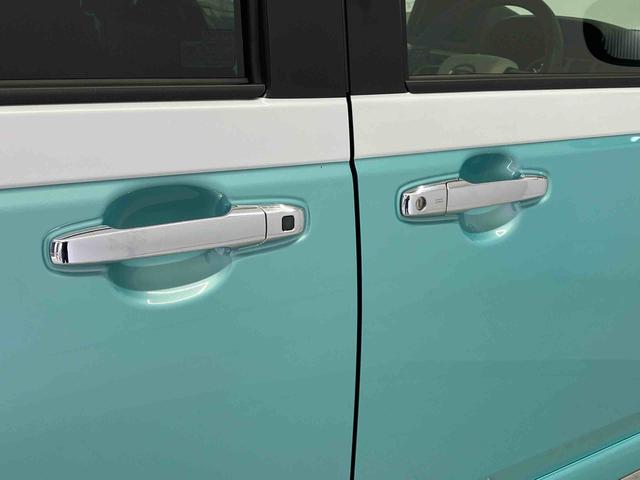 ムーヴキャンバス ストライプスＧ　スマートアシスト搭載　バックカメラ付き　後席両側スライドドア　オートエアコン　オートライト　キーフリー　アイドリングストップ　ＡＢＳ　電動ドアミラー（27枚目）