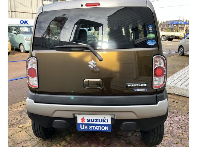 ハスラー Ｊ　ＳＴＹＬＥ　ＩＩＩ　ＭＲ４１Ｓ　２型　★４ＷＤ★　４ＷＤ　純正ナビ　オートライト　プッシュスタート　シートヒーター　オートエアコン　衝突被害軽減システム　アイドリングストップ　衝突安全ボディ　盗難防止システム（4枚目）