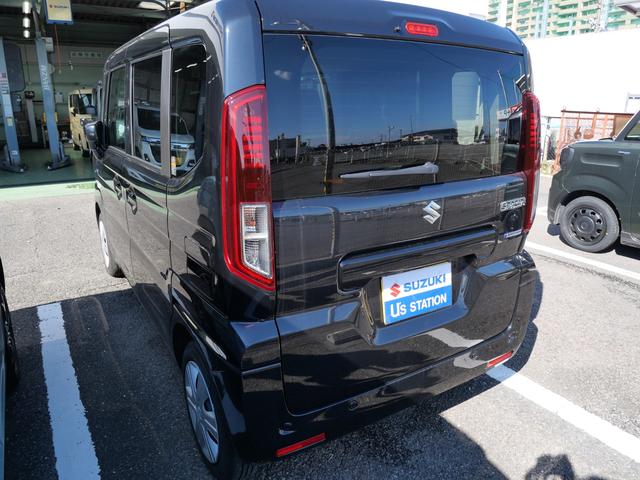 スペーシア HYBRID X 純正9インチナビ 全方位カメラ オットマン スズキセーフティーサポート 純正ナビ Bluetooth バックカメラ オートライト スライドドア 禁煙車 プッシュスタート シートヒーター オートエアコン 衝突被害軽減システム 横滑り防止機能(5枚目)