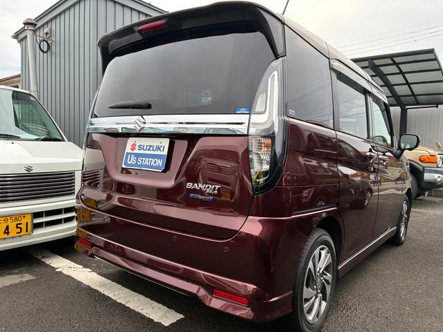 ソリオバンディット バンディット HYBRID SV ナビ 全方位C ドラレコ ドライブレコーダー バックカメラ オートライト Bluetooth スライドドア 純正ナビ プッシュスタート シートヒーター オートエアコン ETC スズキセーフティーサポート アイドリングストップ(4枚目)