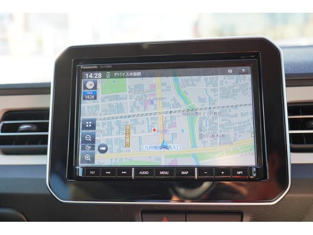 イグニス HYBRID MF 4型 8インチナビ ETC 全方位カメラ バックカメラ オートライト Bluetooth 純正ナビ プッシュスタート シートヒーター オートエアコン ETC スズキセーフティーサポート アイドリングストップ 横滑り防止機能 衝突安全ボディ(10枚目)