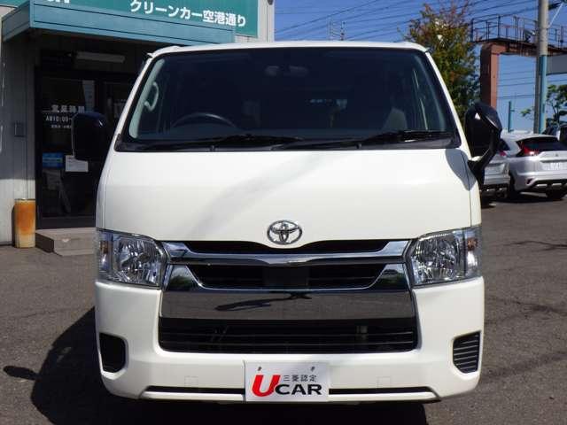 ハイエースバン ロングＤＸ　ＧＬパッケージ　★６人乗り★最大積載量１２５０ｋｇ★電動格納式ドアミラー★ＥＴＣ２．０車載器★横滑り防止機能★キーレスエントリー★ＡＵＴＯライト★小窓付きスライドドア★（4枚目）