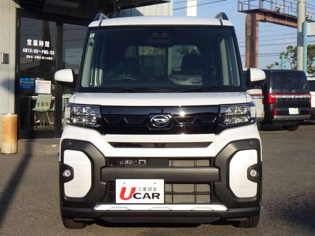 タント ファンクロスターボ　届出済未使用車／純正９インチＤオーディオ（3枚目）