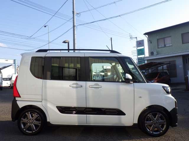 タント ファンクロスターボ　届出済未使用車／純正９インチＤオーディオ（5枚目）