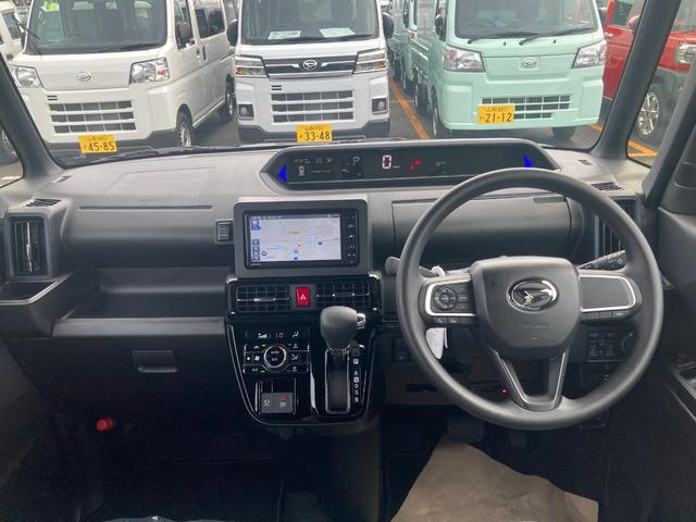 ダイハツ タント カスタムX 2WD 純正ナビ 前後ドラレコ