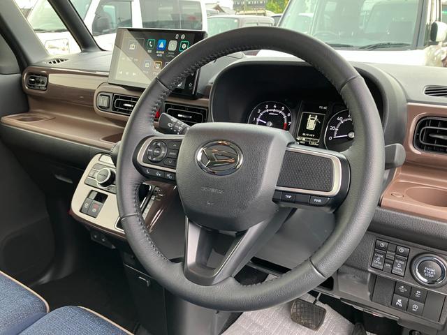 ムーヴキャンバス セオリーＧ　ディスプレイオーディオ　パノラマモニター　衝突軽減ブレーキ　ワンオーナー　車線逸脱警報　キーフリー　エアバッグ　オートハイビーム　ＡＢＳ　記録簿　Ｓキー（9枚目）