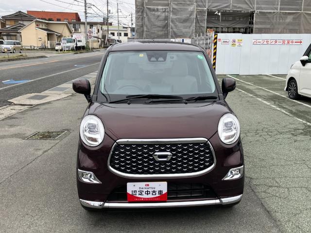 キャスト スタイルＧ　ＶＳ　ＳＡＩＩＩ　８インチナビ・ドラレコ　スマートアシスト・ＬＥＤヘッドランプ・ＬＥＤフォグランプ・１５インチアルミホイール・プッシュエンジンスタート・オートエアコン・電動格納ミラー・本革巻ステアリング（5枚目）