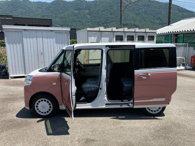 ムーヴキャンバス ストライプスＧ　純正ナビゲーション　バックモニター　ナビ　スマートキープッシュスタート　キーフリーキー　ワンオーナー車　車線逸脱警報　運転席エアバック　オートハイビーム　ＡＢＳ　点検記録簿　エマージェンシーブレーキ（21枚目）