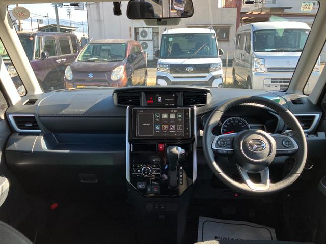 トール カスタムG ターボ ディスプレイオーディオ スマートアシスト・LEDヘッドランプ・LEDフォグ・両側パワースライドドア・オートエアコン・パーキングブレーキ解除忘れ防止ブザー・ヘッドランプ自動消灯システム・プッシュエンジンスタート(6枚目)