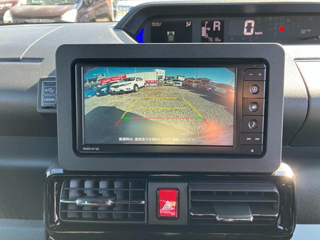 タント カスタムＲＳ　純正ナビゲーション　バックモニター　スマートアシスト・ＬＥＤヘッドランプ・プッシュエンジンスタート・１５インチアルミホイール・両側パワースライドドア・ＵＳＢソケット・オートエアコン・運転席助手席シートヒーター（8枚目）