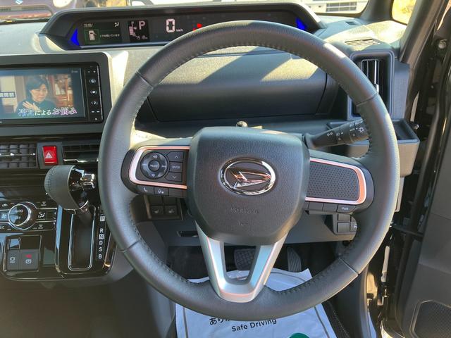 タント カスタムＲＳ　純正ナビゲーション　バックモニター　スマートアシスト・ＬＥＤヘッドランプ・プッシュエンジンスタート・１５インチアルミホイール・両側パワースライドドア・ＵＳＢソケット・オートエアコン・運転席助手席シートヒーター（9枚目）