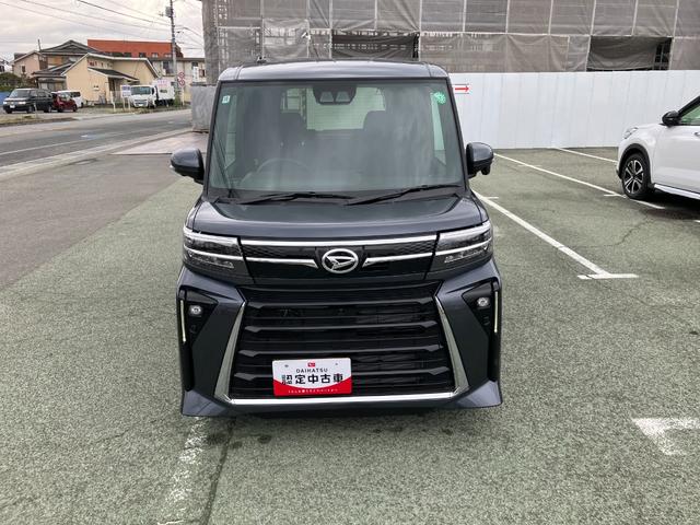 タント カスタムＲＳ　１０インチナビ　パノラマモニター　スマートアシスト・ＬＥＤヘッドライト・１５インチアルミホイール・両側パワースライドドア・ＵＳＢソケット・運転席助手席シートヒーター・レザー調Ｘフルファブリックシート・本革巻ステアリングホイール（5枚目）