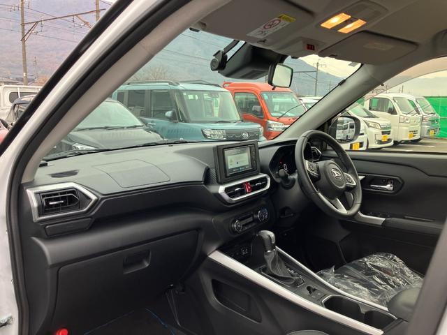 ロッキー プレミアムG HEV 純正ナビゲーション ドラレコ スマートアシスト・コーナーセンサー・ハイブリッド専用17インチアルミ・LEDヘッドランプ・(自動消灯システム)・シーケンシャルターンランプ・オートエアコン・運転席助手席シートヒーター(6枚目)