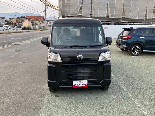 ハイゼットカーゴ クルーズターボ 4WD CVT 純正ナビ バックモニター スマートアシスト・コーナーセンサー・3モード電子制御4WD(CVT車)・直列3気筒インタークーラーターボ・ハロゲンヘッドランプ・マニュアルエアコン・電動格納ミラー(5枚目)