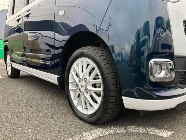 ムーヴキャンバス ストライプスＧターボ　４ＷＤ　１０インチナビ　１オーナー　４ＷＤ　スマートキー　エアバッグ　ターボ　ＡＢＳ　キーフリー　プッシュ式エンジンスタートボタン　両電動スライドドア　オートエアコン（25枚目）