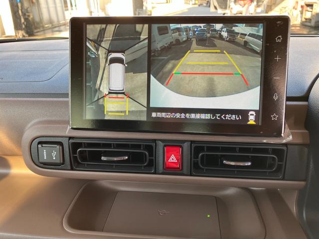 ムーヴキャンバス セオリーＧターボ　４ＷＤ　ディスプレイオーディオ　Ｐモニター　キーレス　スマートキー　４ＷＤ　エアバッグ　ＡＢＳ　ターボ車　両電動スライドドア　オートエアコン　パワーウィンドウ（8枚目）