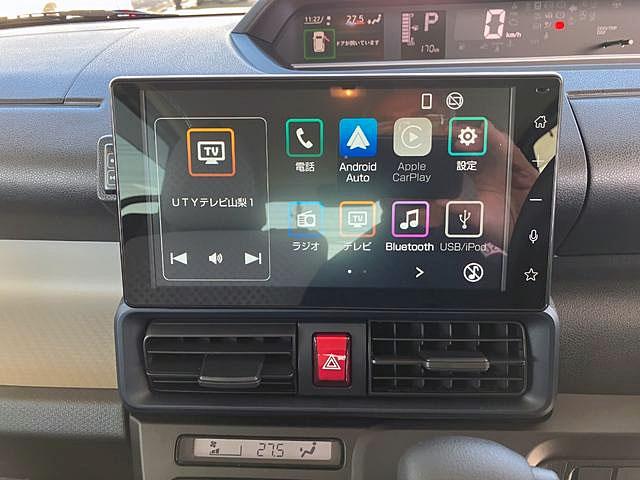 タント Ｘ　９インチディスプレイオーディオ　パノラマモニター　スマートアシスト・ＬＥＤヘッドライト・プッシュボタンスタート・オートエアコン・左側パワースライドドア・電動パーキングブレーキ・ＵＳＢソケット・運転席助手席シートヒーター（7枚目）