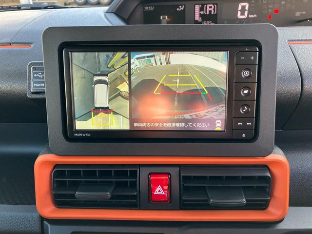 タント ファンクロス　純正ナビ　パノラマモニター　スマートアシスト・ＬＥＤヘッドライト・１４インチアルミホイール・両側パワースライドドア・ＵＳＢソケット・運転席助手席シートヒーター・フルファブリックシート（8枚目）
