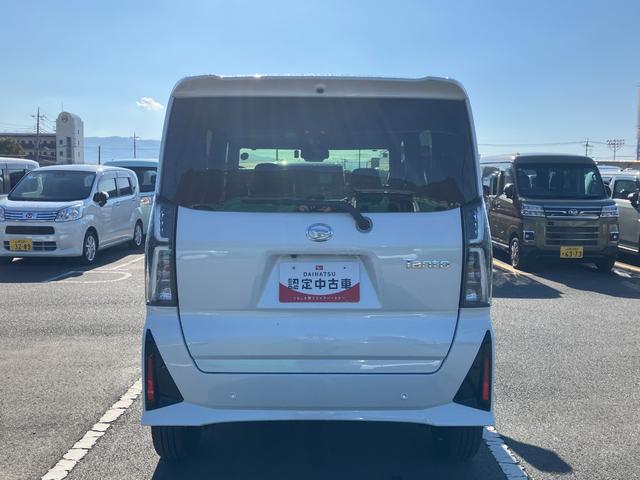 タント カスタムＲＳ　純正ナビゲーション　バックモニター　スマートアシスト・ＬＥＤヘッドライト・１５インチアルミホイール・両側パワースライドドア・ＵＳＢソケット・運転席助手席シートヒーター・レザー調Ｘフルファブリックシート・本革巻ステアリングホイール（24枚目）