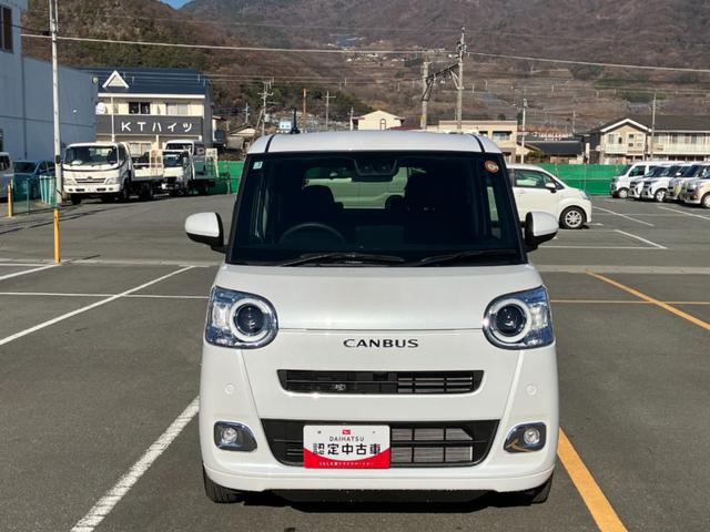 ムーヴキャンバス セオリーＧ　純正ナビ　バックモニター　衝突軽減ブレーキ　ナビ　ワンオーナー　車線逸脱警報　キーフリー　エアバッグ　オートハイビーム　ＡＢＳ　記録簿　Ｓキー　両電動スライドドアパワーウィンドウ　オートエアコン（5枚目）