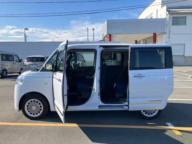 ムーヴキャンバス セオリーＧ　純正ナビ　バックモニター　衝突軽減ブレーキ　ナビ　ワンオーナー　車線逸脱警報　キーフリー　エアバッグ　オートハイビーム　ＡＢＳ　記録簿　Ｓキー　両電動スライドドアパワーウィンドウ　オートエアコン（21枚目）