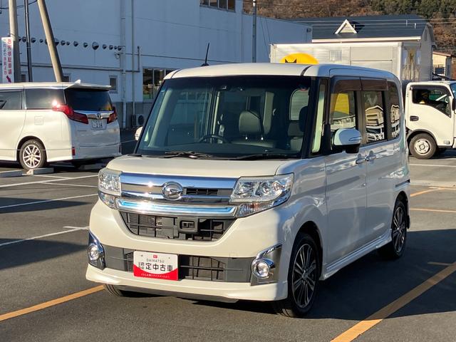 タント カスタムＲＳ　トップエディションＳＡＩＩ　純正ナビＢモニター　前後誤発進抑制　キーフリーシステム　ターボ　スマートキー　アルミ　レーンアシスト　エアバック　ＡＢＳ　記録簿　１オ－ナ－（19枚目）