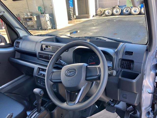 ハイゼットトラック スタンダード　４ＷＤ　ＣＶＴ　ＡＭ／ＦＭラジオデッキ　スマートアシスト・切り替え式４ＷＤ（ＣＶＴ車）・荷台フロア長２，０３０ｍｍ・荷台幅１，４１０ｍｍ・防錆鋼鈑・ハロゲンヘッドランプ・マニュアルエアコン（8枚目）