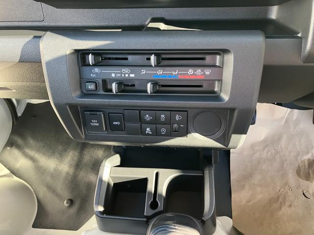 ハイゼットトラック スタンダード 4WD MT AM/FMラジオデッキ スマートアシスト・荷台フロア長2,030mm・荷台幅1,410mm・防錆鋼鈑・ハロゲンヘッドランプ・マニュアルエアコン(14枚目)