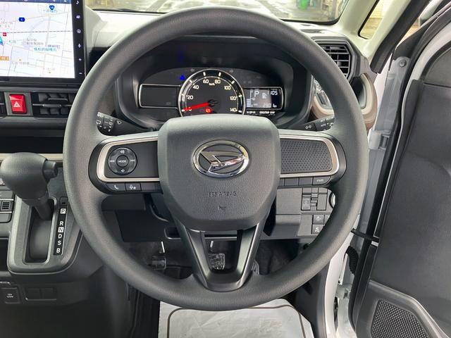 ムーヴ Ｘ　純正１０インチナビゲーション　バックモニター　スマートアシスト・フルＬＥＤヘッドランプ・１４インチスチールホイール＆キャップ・マルチインフォメーションディスプレイ・キーフリー・左側パワースライドドア（9枚目）