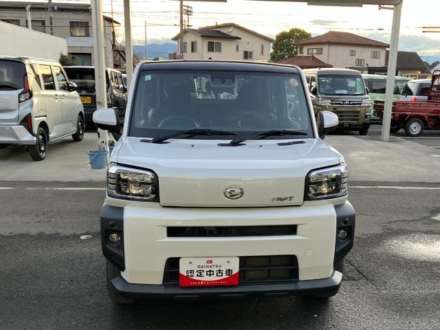 タフト Ｇターボ　４ＷＤ　純正ナビ　パノラマモニター　スマートアシスト・１５インチアルミ・Ｄ－ＣＶＴターボエンジン・ＬＥＤヘッドランプ・ＬＥＤフォグ・電動パーキング・運転席助手席シートヒーター・ＵＳＢソケット（5枚目）