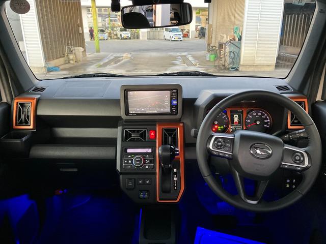 タフト Ｇターボ　４ＷＤ　純正ナビ　パノラマモニター　スマートアシスト・１５インチアルミ・Ｄ－ＣＶＴターボエンジン・ＬＥＤヘッドランプ・ＬＥＤフォグ・電動パーキング・運転席助手席シートヒーター・ＵＳＢソケット（6枚目）