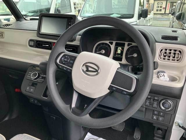 ムーヴキャンバス ストライプスＧ　純正ナビゲーション　ナビ　スマートキープッシュスタート　キーフリーキー　ワンオーナー車　車線逸脱警報　運転席エアバック　オートハイビーム　ＡＢＳ　点検記録簿　エマージェンシーブレーキ（8枚目）