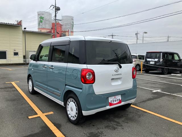 ムーヴキャンバス ストライプスＧ　純正ナビゲーション　ナビ　スマートキープッシュスタート　キーフリーキー　ワンオーナー車　車線逸脱警報　運転席エアバック　オートハイビーム　ＡＢＳ　点検記録簿　エマージェンシーブレーキ（21枚目）